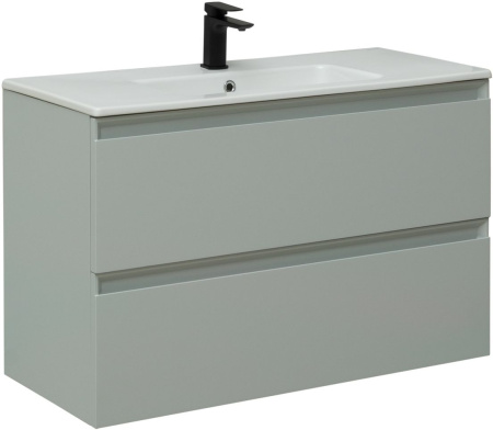 Фото тумба под раковину allen brau eclipse 100 1.e1003.pwm папирус матовый