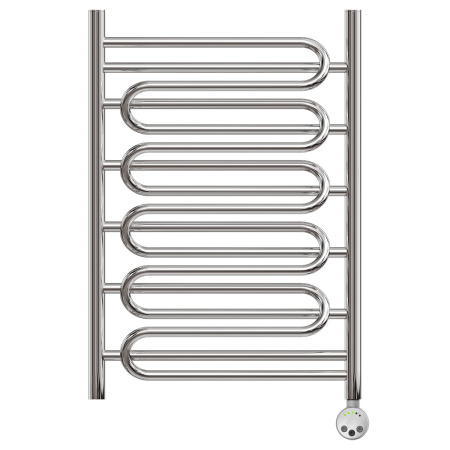 Фото полотенцесушитель электрический point юпитер премиум pn01158se п7 500x800 левый/правый, хром