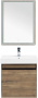 Фото комплект мебели aquanet nova lite 60 дуб рустикальный (1 ящик)