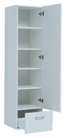 Фото пенал подвесной aquanet нота 40 белый