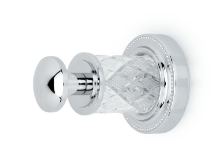 Фото крючок boheme murano crystal 10906-crst-сн, хром