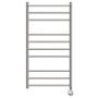 Фото полотенцесушитель электрический point аврора pn10150pe п9 500x1000 с полкой левый/правый, хром