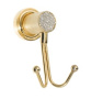 Фото крючок двойной boheme royale cristal gold 10926-g, золото