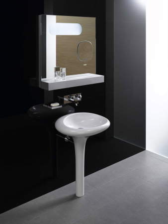 Фото раковина с пьедесталом vitra istanbul 4261b403-0041, белая