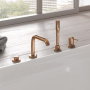 Фото смеситель grohe essence + 19578da1 на борт ванны теплый закат