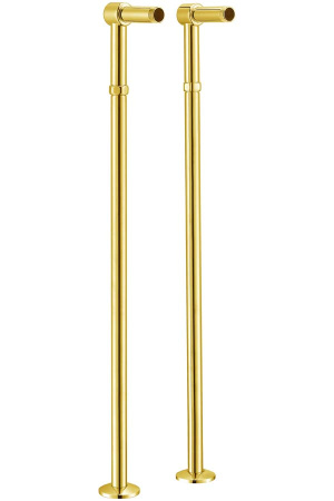 Фото держатели для напольного смесителя boheme imperiale 602, золото