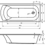 Фото акриловая ванна riho miami bb 64 180x80