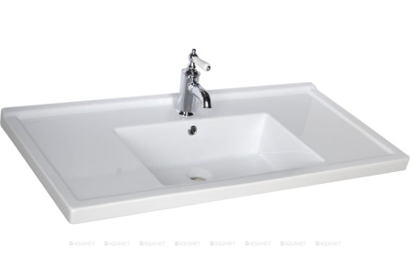 Фото раковина для тумбы sanovit exclusive 100 8100-kl, белая 