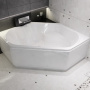 Фото акриловая ванна riho winnipeg ba 48 145x145x47.5