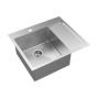 Фото кухонные мойки iddis haze haz59sli77 сатин l 59