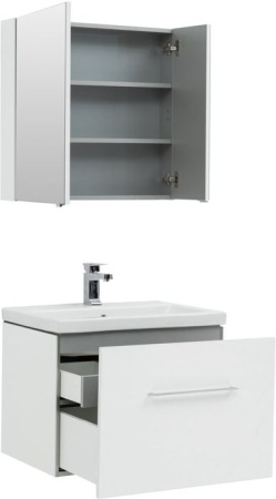 Фото комплект мебели aquanet порто 70 белый