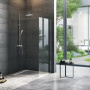 Фото боковая стенка excellent walk in kaac.1506.900.lp 90x200 стекло прозрачное/хром