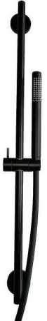 Фото душевой гарнитур paffoni life zsal135no, черный матовый