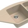 Фото мойка кухонная ewigstein wink 96х52 бежевый