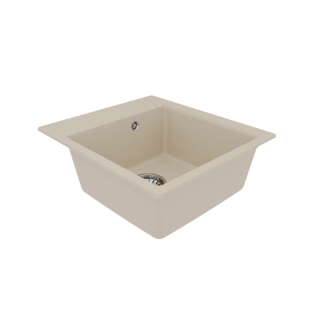 Фото мойка кухонная lemark hanka 450 бежевый