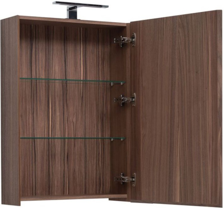 Фото зеркало-шкаф aquanet нью-йорк 60 орех