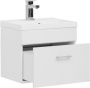 Фото тумба подвесная с раковиной aquanet нота 50 белый