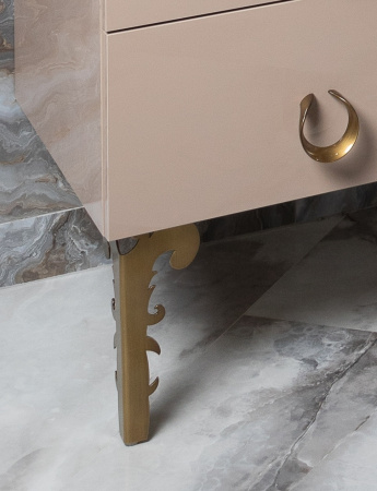 Фото ножки boheme ajur nova h25 883-br, бронза