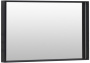 Зеркало с подсветкой De Aqua Алюминиум 120 LED черный