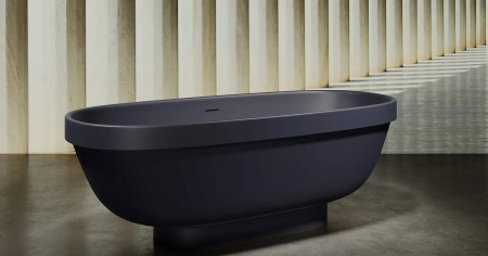 Фото ванна salini s-stone greca 103121mrf 180*80 см, матовая покраска по ral полностью