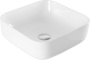 Фото раковина накладная aquanet city-1 38,5*38,5 см, белая