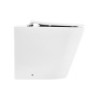 Фото унитаз приставной belbagno flay-r bb1003cbr безободковый, белый