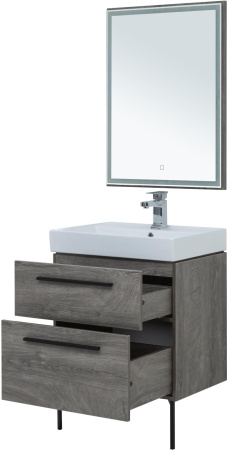 Фото комплект мебели aquanet nova 60 дуб рошелье (2 ящика)