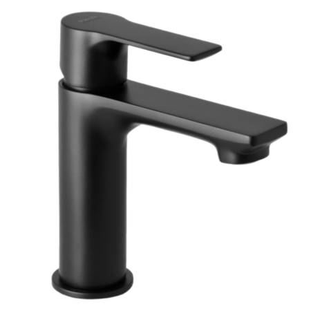 Фото смеситель для раковины remer energy ey12no, черный матовый