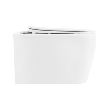 Фото унитаз подвесной безободковый belbagno veneto bb132chr, белый