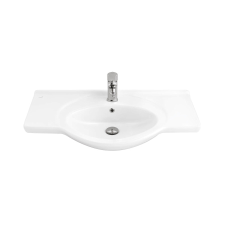 Фото раковина мебельная creavit 85 см et185-00cb00e-0000, белая