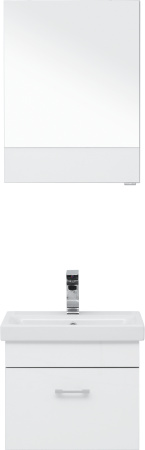 Фото комплект мебели aquanet верона 50 (moduo slim) белый