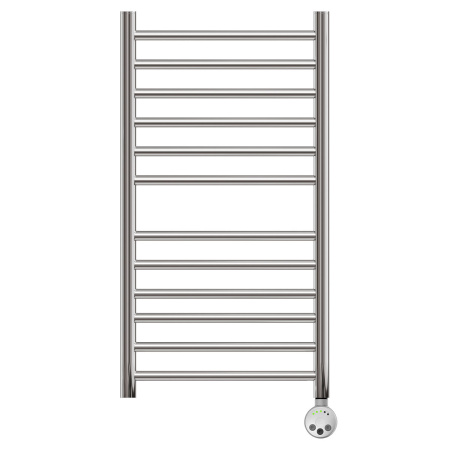 Фото полотенцесушитель электрический point аврора pn10148se п12 400x800 левый/правый, хром