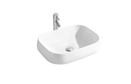 Фото раковина накладная для установки на столешницу aquatek aq5526-00, 560*420*140 мм