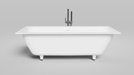 Фото ванна salini s-sense orlanda axis kit 103312mrf 180*80 см, матовая покраска по ral полностью