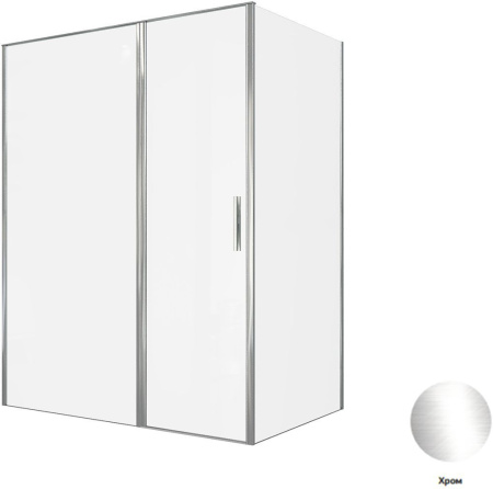 Фото душевой угол allen brau priority 3.31037.00 + 3.31046.00 160*100*200 см, профиль хром