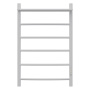 Фото полотенцесушитель электрический point афина pn04858pw п5 500x800 с полкой, диммер справа, белый