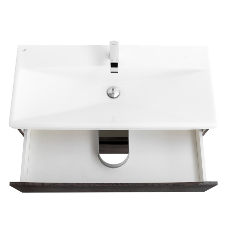 Фото тумба подвесная belbagno marino-cer 100 rovere nature grigio 