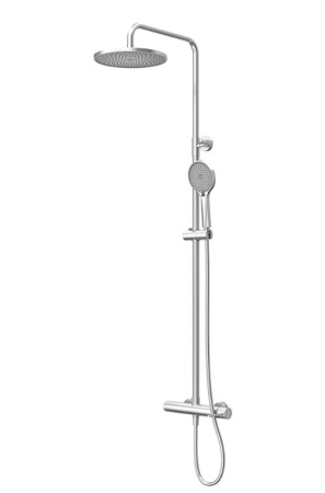 Фото душевая колонна cezares relax-cd-01, хром