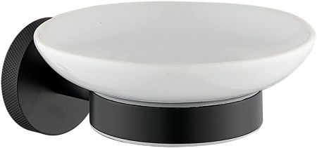 Фото мыльница настенная allen brau priority 6.31005-31, черная матовая