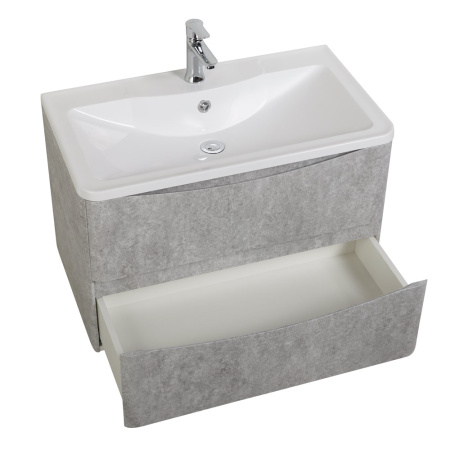 Фото тумба подвесная  belbagno acqua 90 cemento verona grigio 