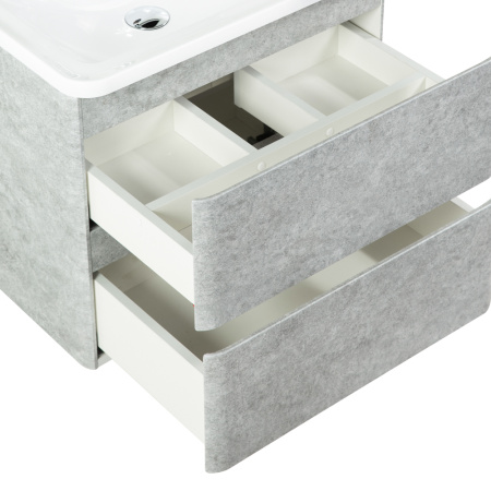 Фото тумба подвесная belbagno albano 70 cemento verona grigio 