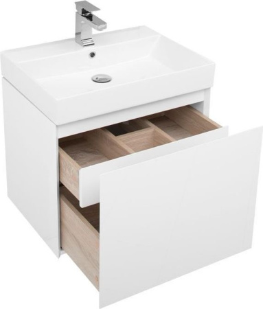 Фото комплект мебели aquanet йорк 70 белый