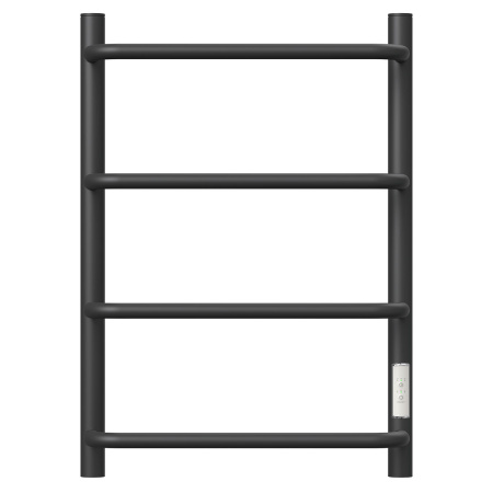 Фото полотенцесушитель электрический point ника pn08846b п4 400x600 диммер справа, черный