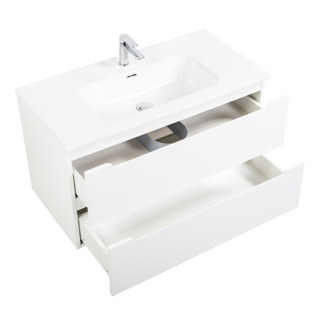 Фото тумба подвесная belbagno etna 100 bianco opaco 