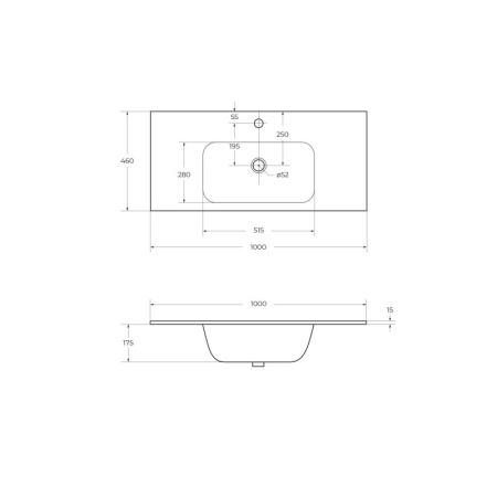 Фото керамическая раковина cezares czr-nat-100-lvb