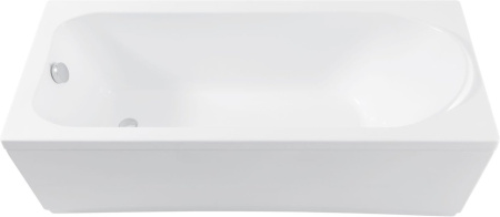 Фото акриловая ванна aquanet nord new 170*70 см, белая
