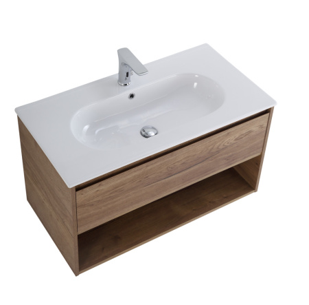 Фото тумба подвесная belbagno kraft 100 rovere tabacco 