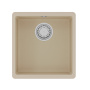 Фото мойка кухонная lemark sinara 400-u бежевый