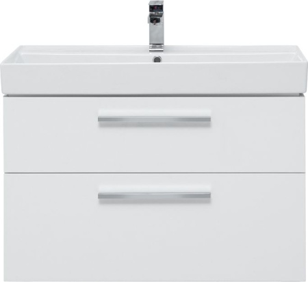 Фото комплект мебели aquanet nova 90 белый (2 ящика)