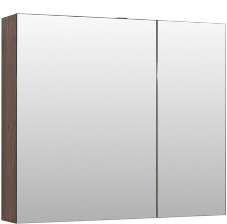 Фото зеркало-шкаф aquanet нью-йорк 100 орех